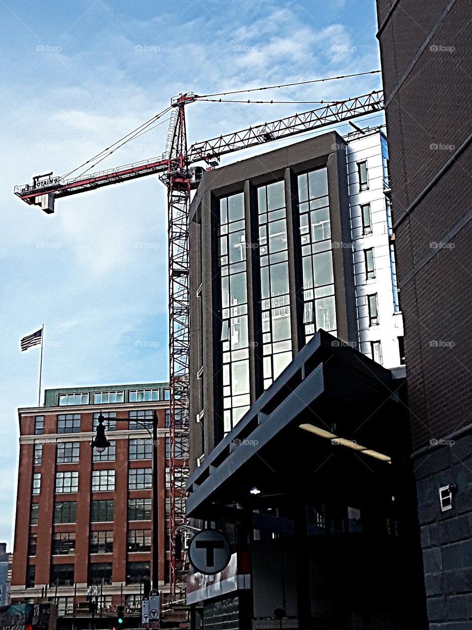 Modern Constuction in progress in the Boston area...
