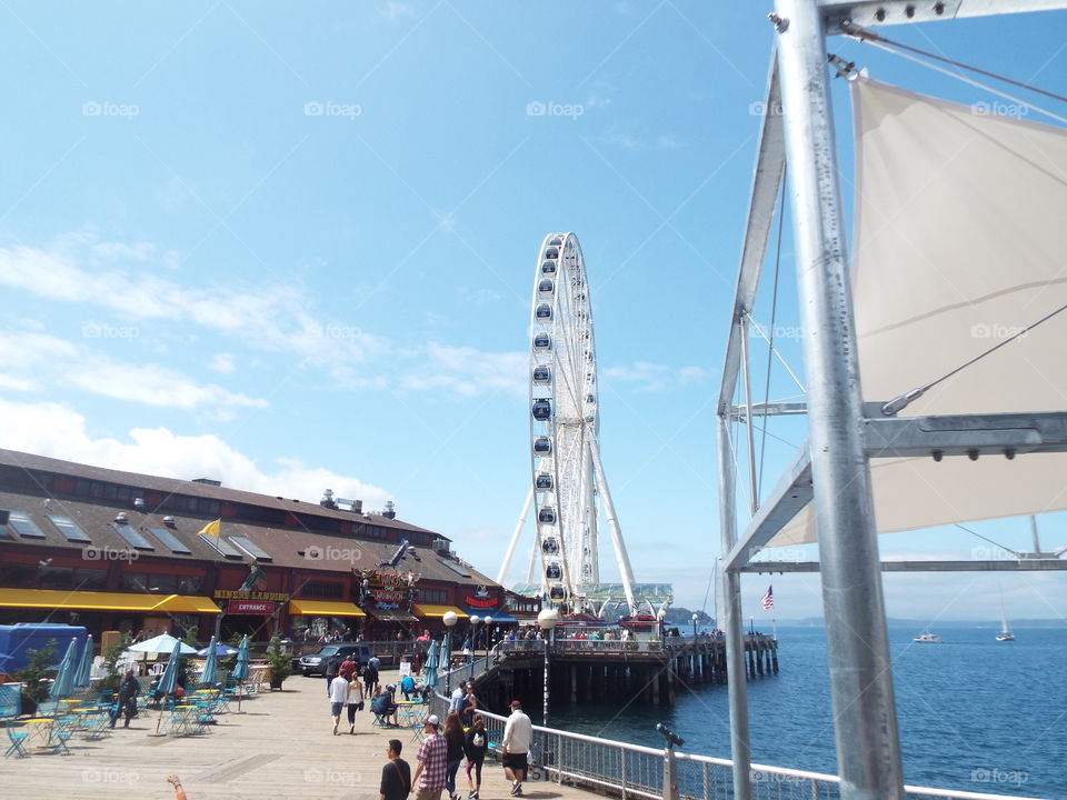 Seattle waterfront.