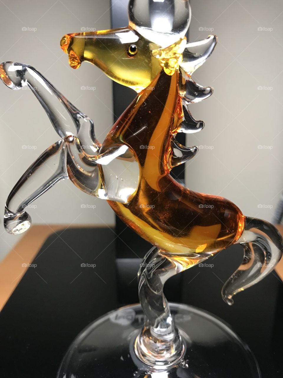 Glass horse