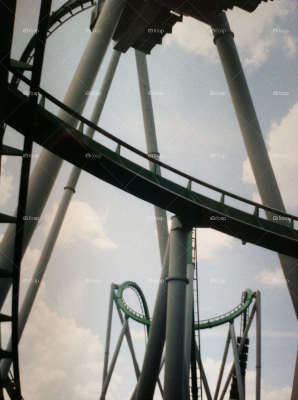 Universal under rollercoster