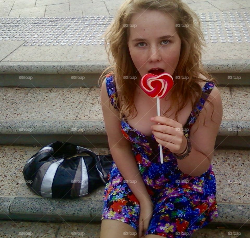 Lollipop girl