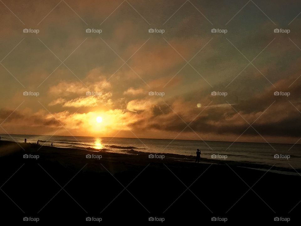Sunset on Myrtle Beach
