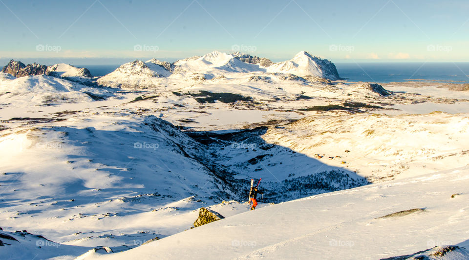 hiking in Lofoten