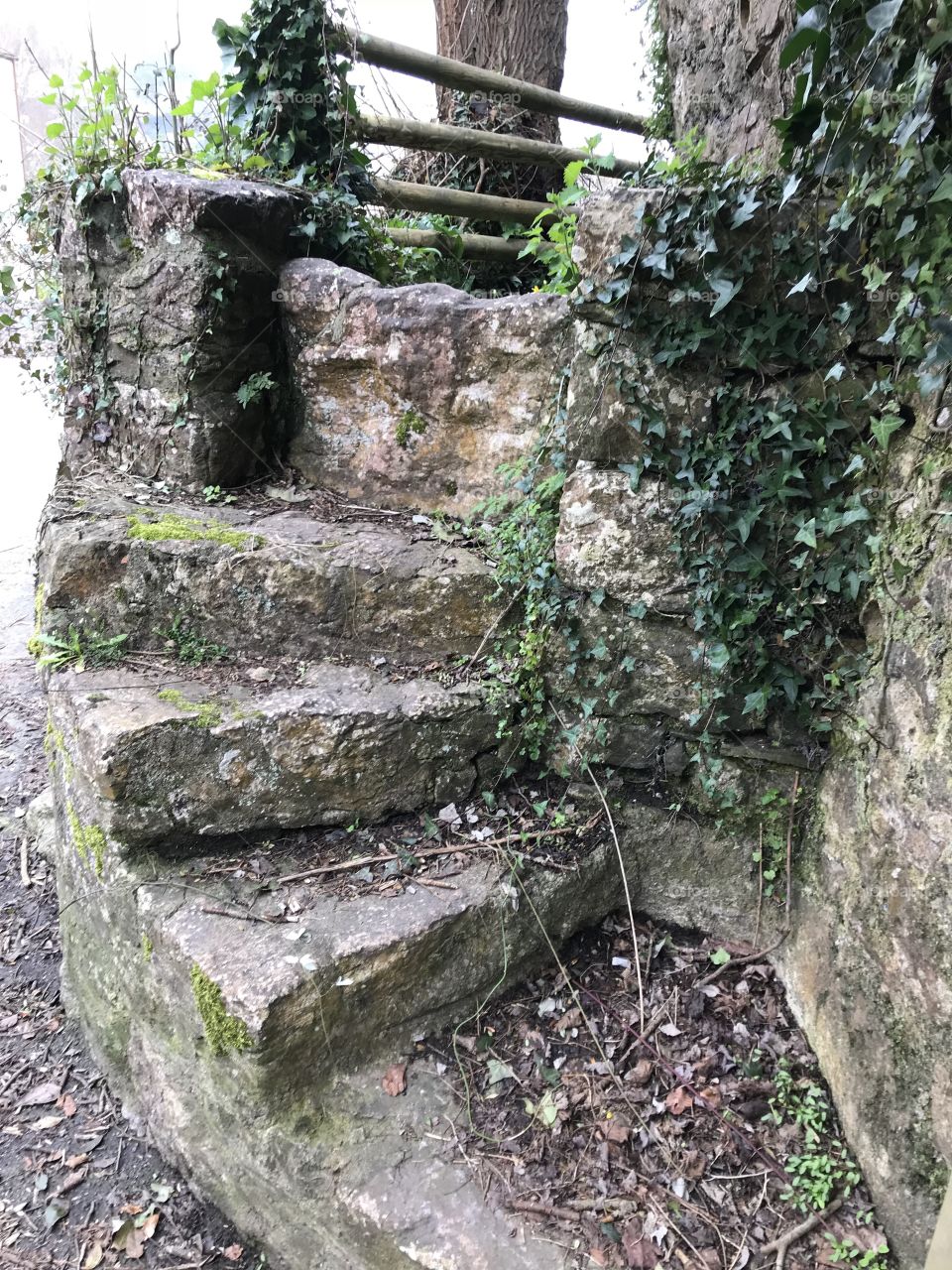 The delight of traditional and authentic stone to tread on, gives these steps the recognition they deserve.