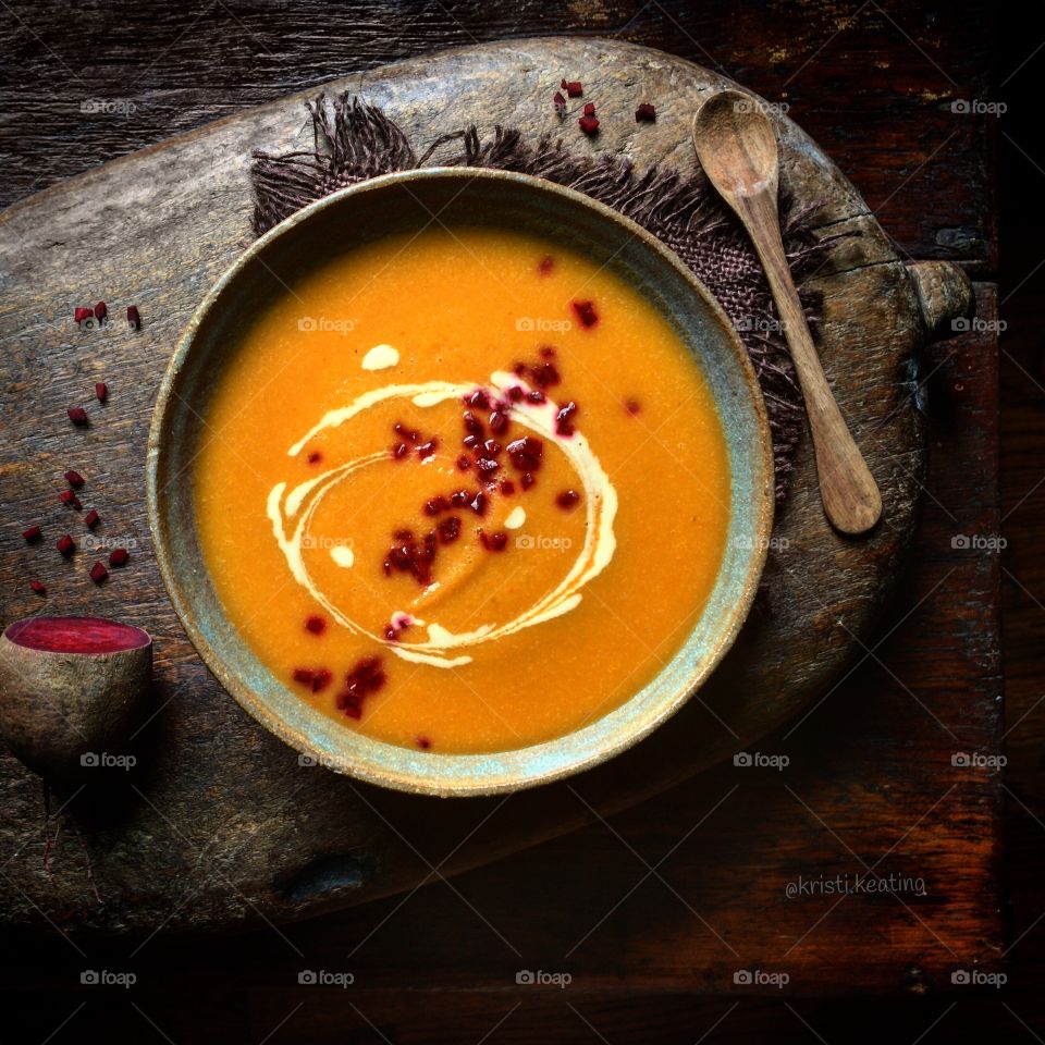 Butternut squash soup