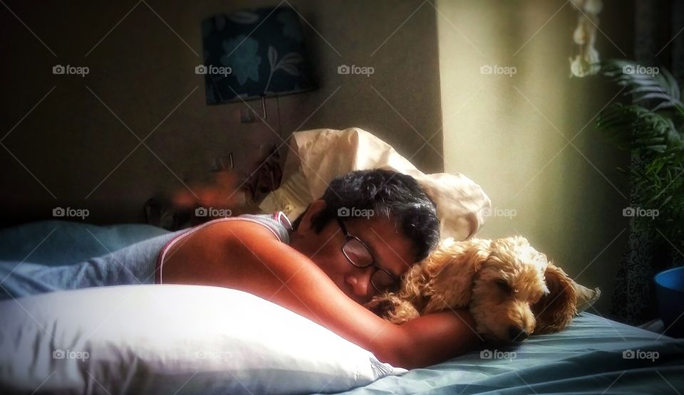 Nothing gets you better than a love of your dog...