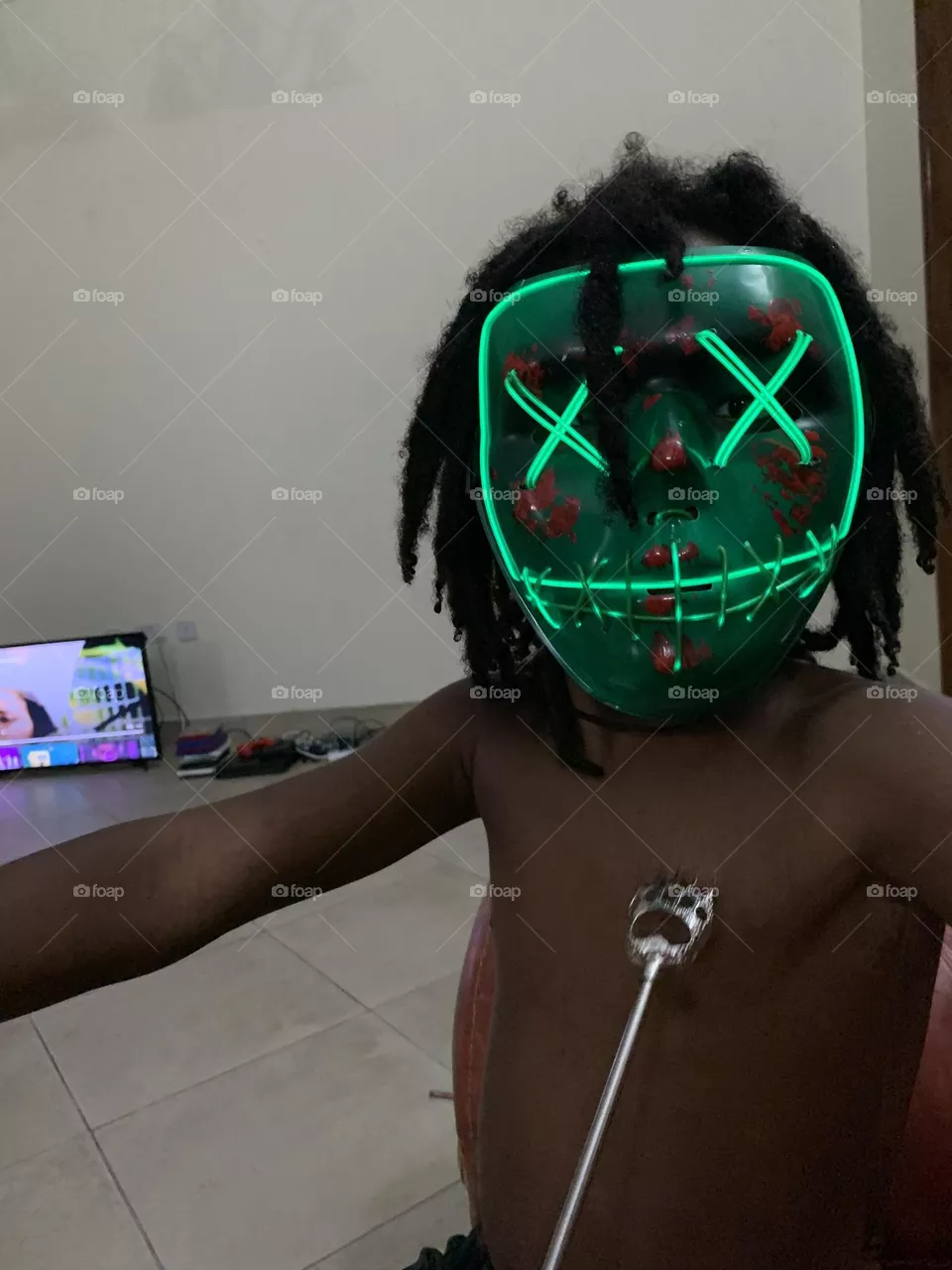 Lighted mask 