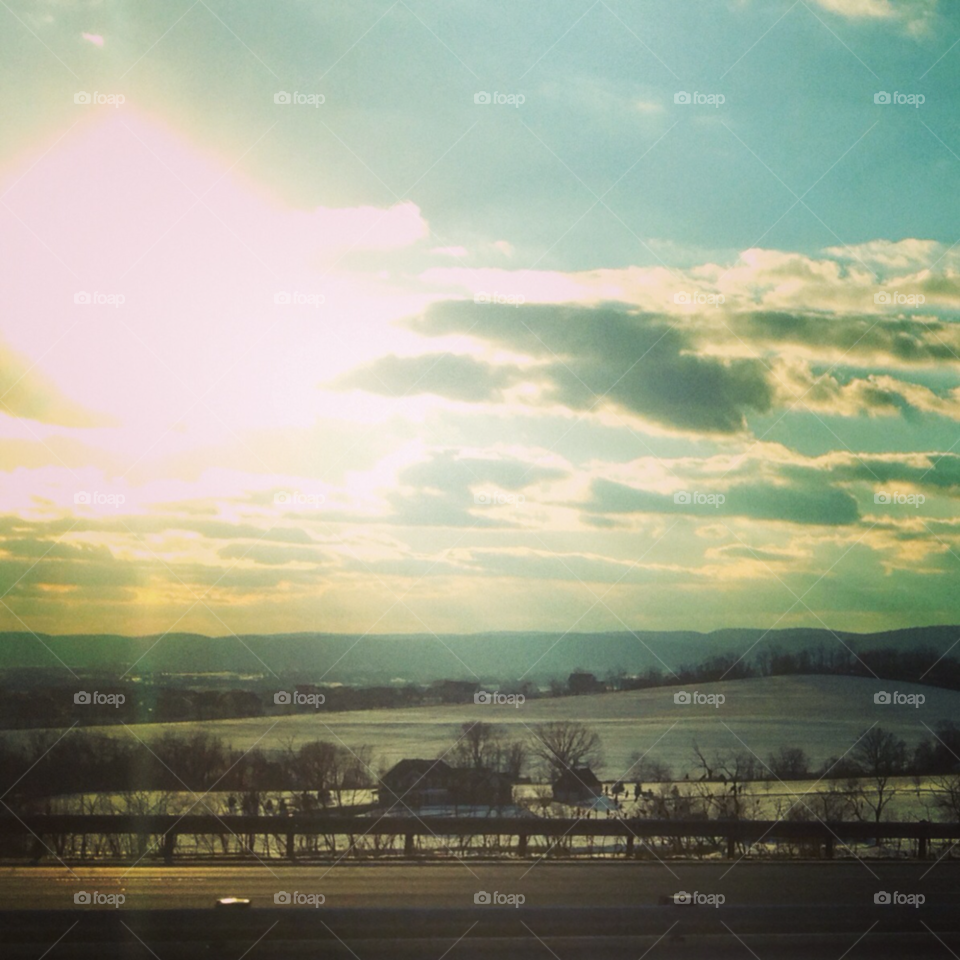 frederick maryland snow winter sun by xqueen_victoriax