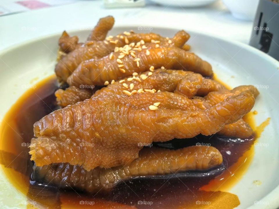 Food in Cantonese Tea Restaurant