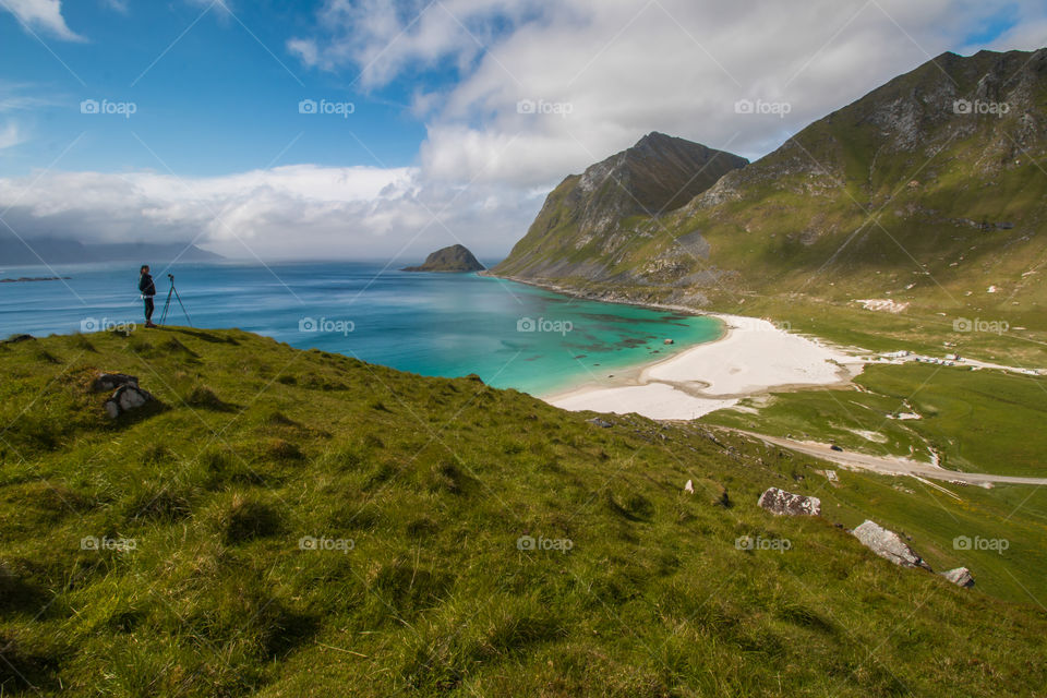 Haukland Beach, Norway