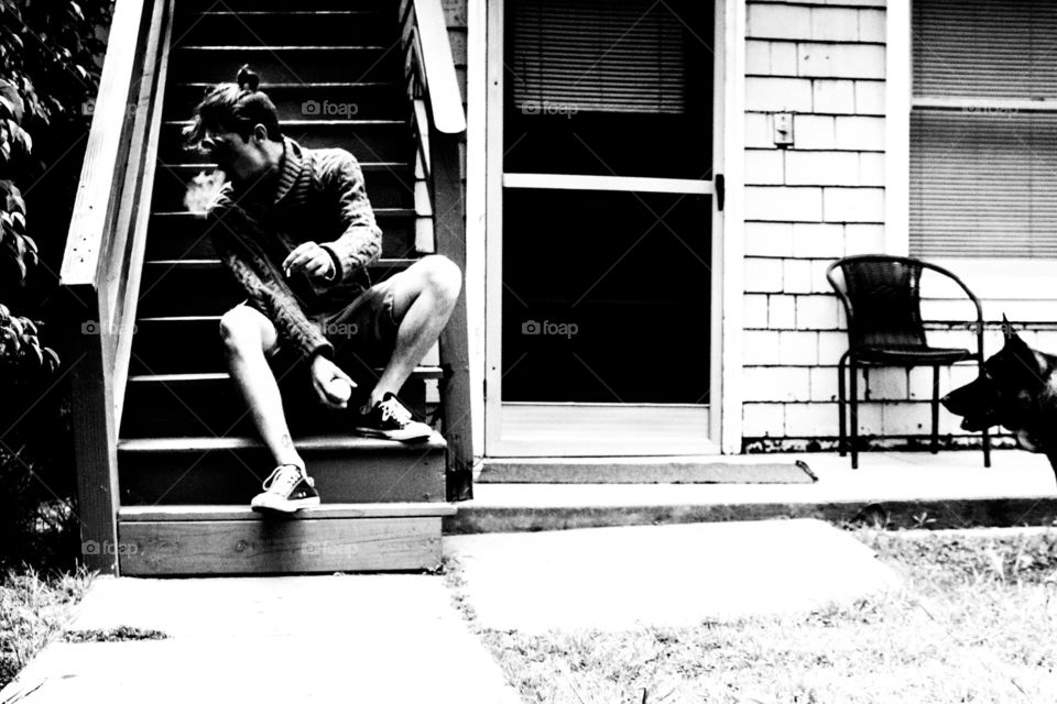 Krishock. Black and white series I'm working on