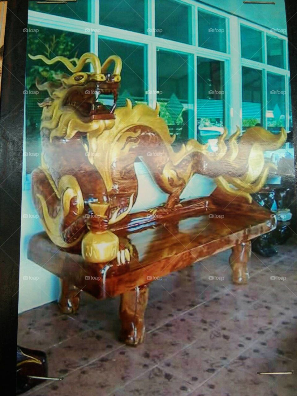 The dragon for seat