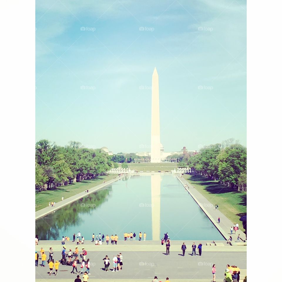 Washington DC Monument. 