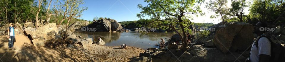 Great Falls Park in Maryland, USA