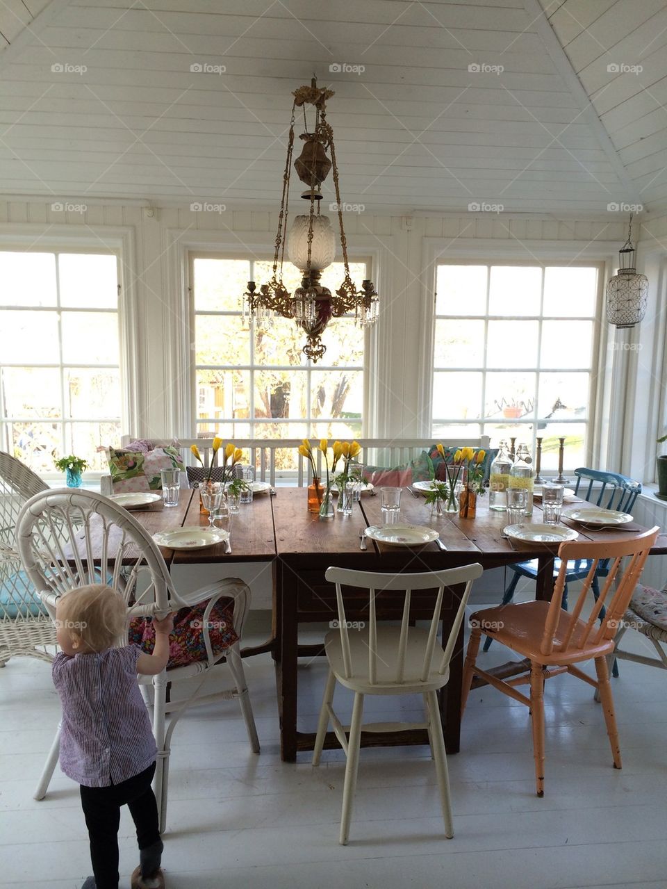 Preparering for Easter dinner