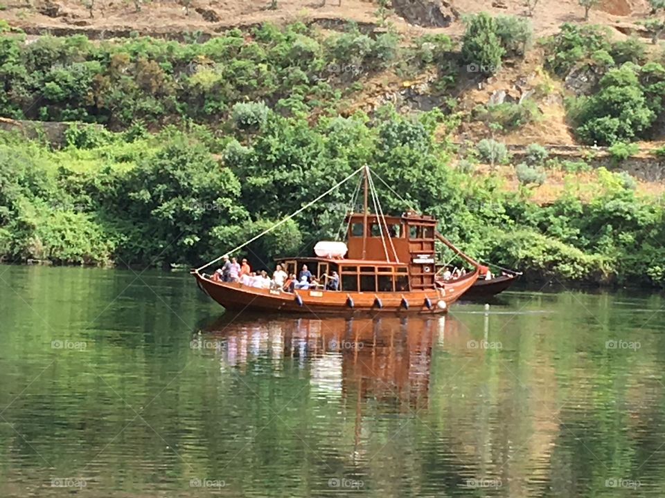 Boating on the River