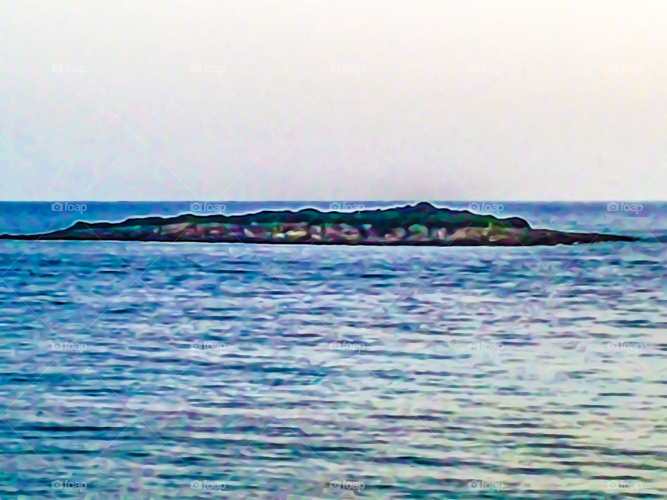 island near the coast