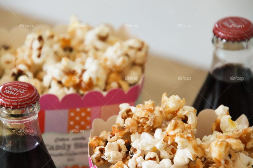 Coca-Cola taste better with popcorn
