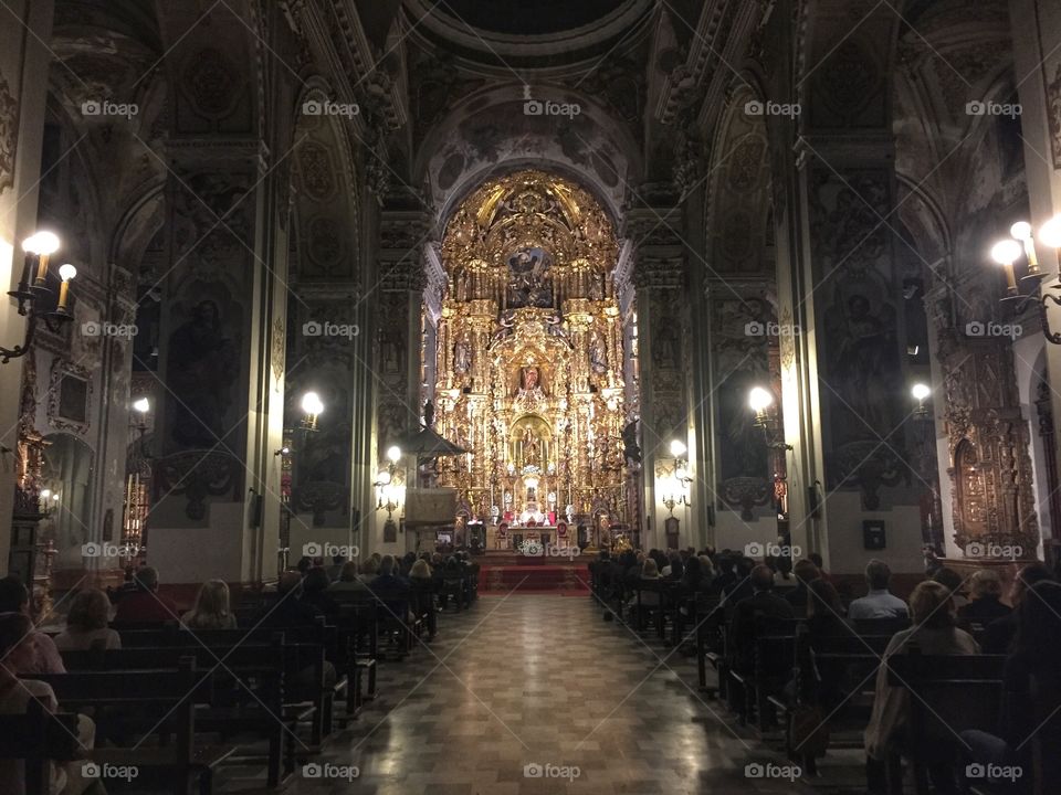 Forever Faithful. Iglesias de Magdalena in Seville, Spain 