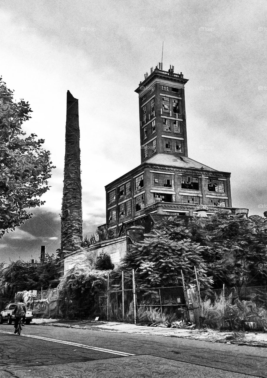 Bridgeport, CT. Abandoned factory 