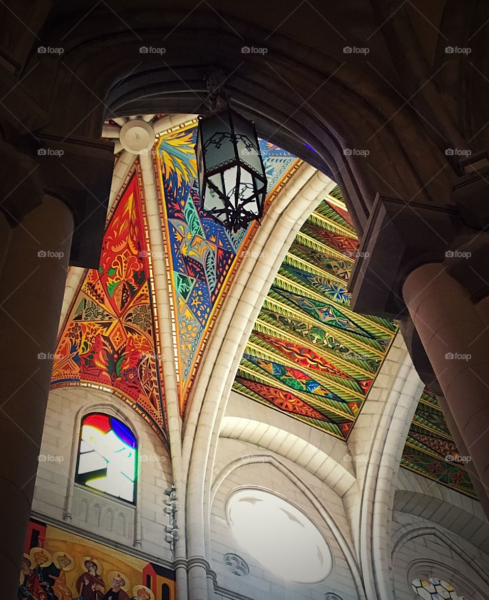 Church ceiling 