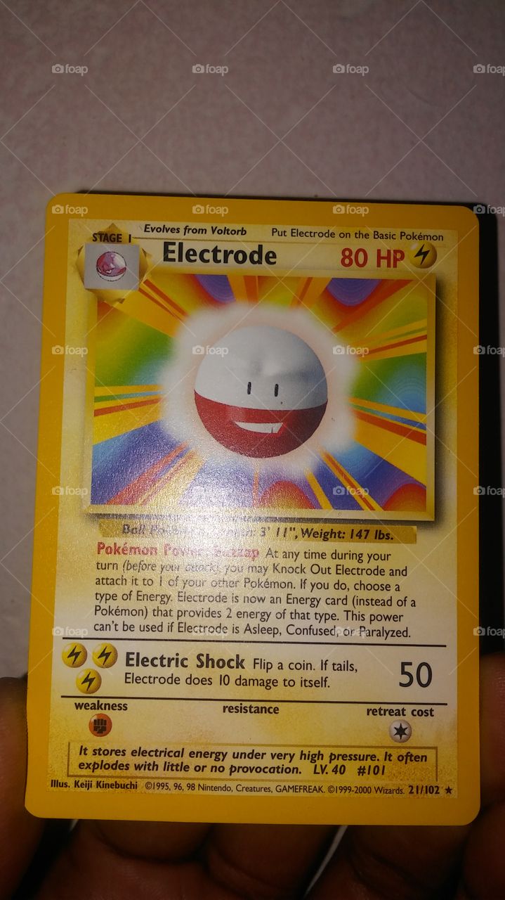 Pokemon card