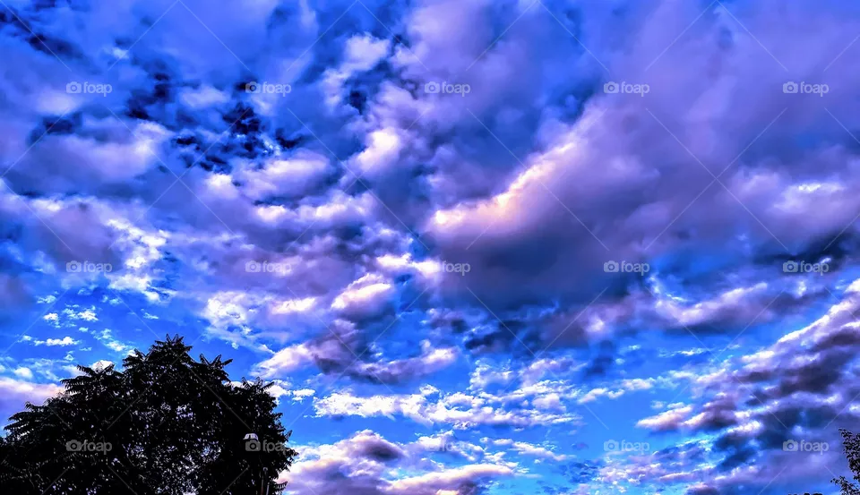 Sky and clouds