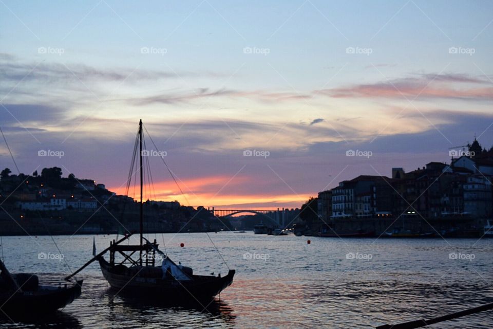 Sunset in Portugal 
