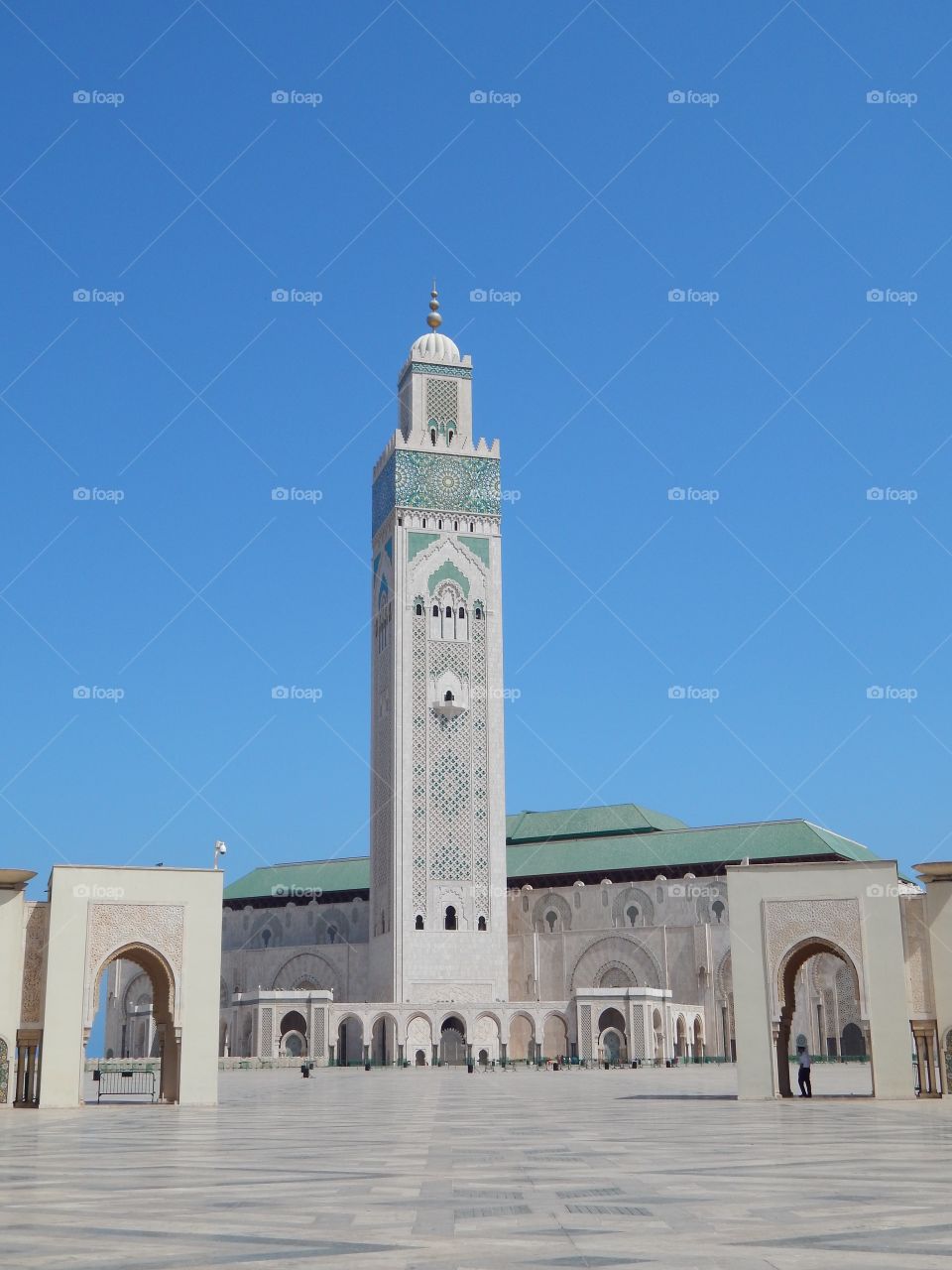 One of the largest mosques in Morocco 
