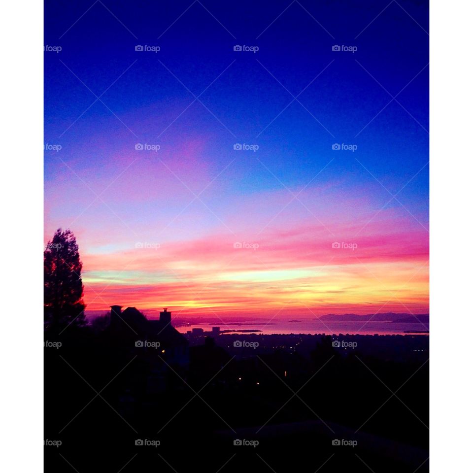 Sunset, Dawn, Silhouette, Dusk, Sky