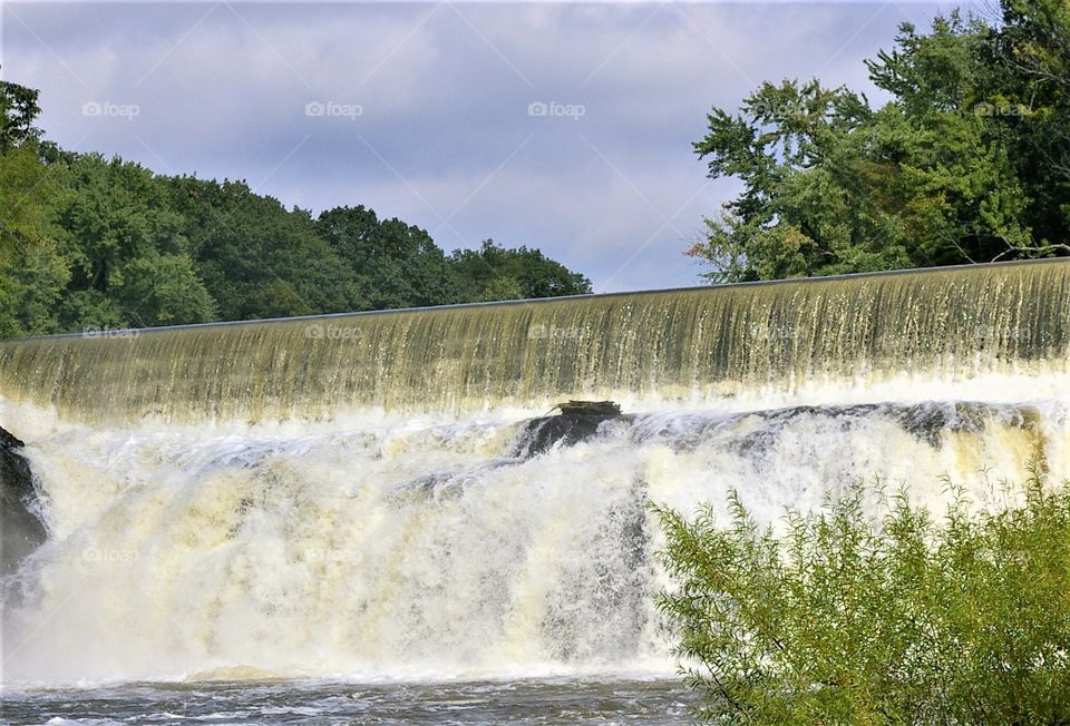 Damed Waterfall