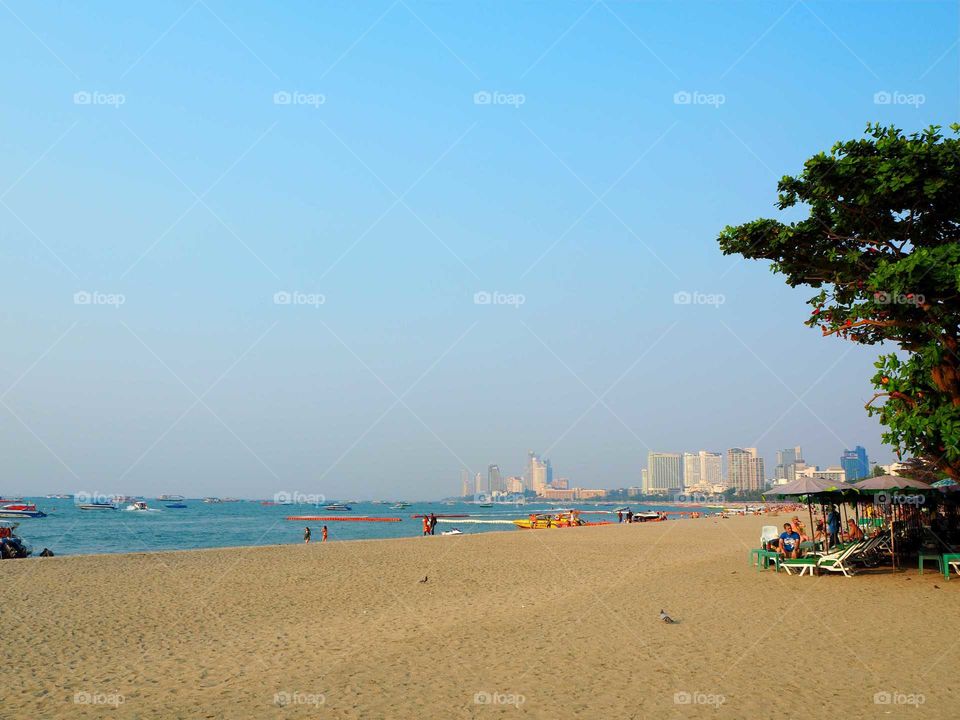 Long beach of Pattaya