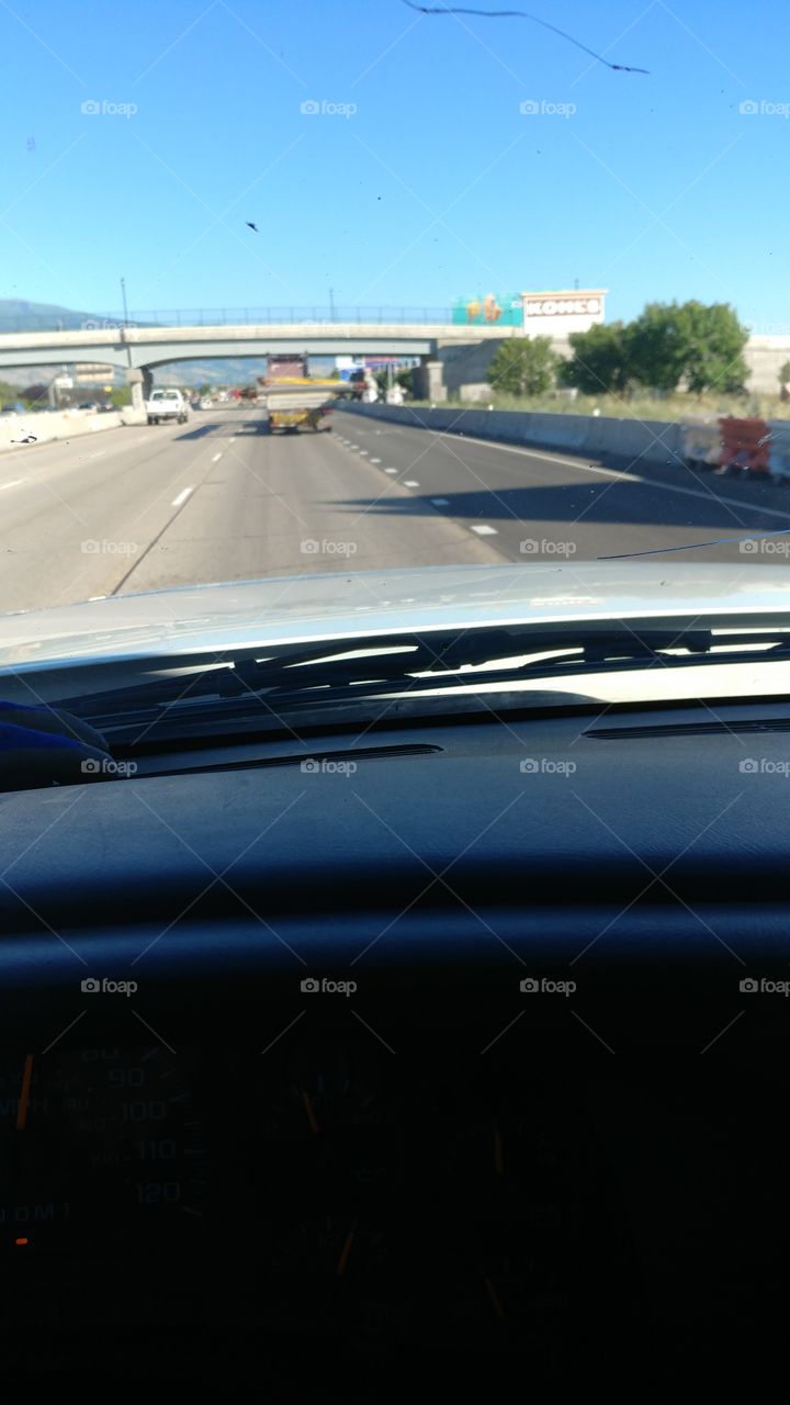 Flagging an Oversized Truck Load