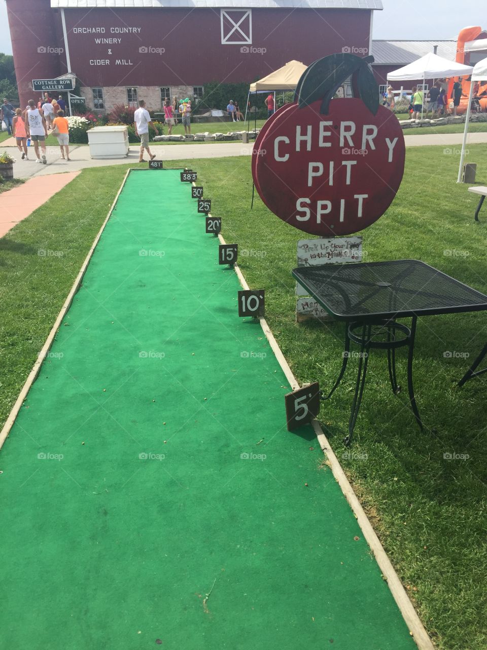 Cherry time! Get your spit on!