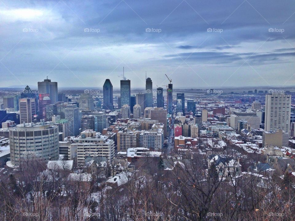 Montreal from above