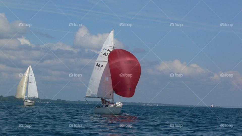 Red sail