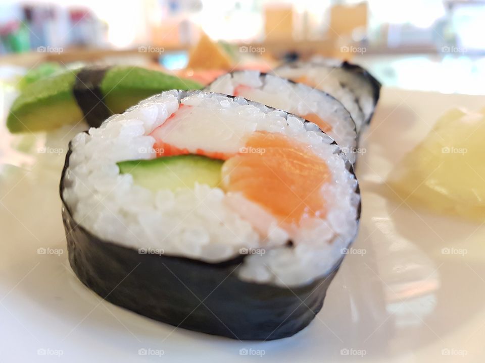 Healthy food 2018 (sushi).