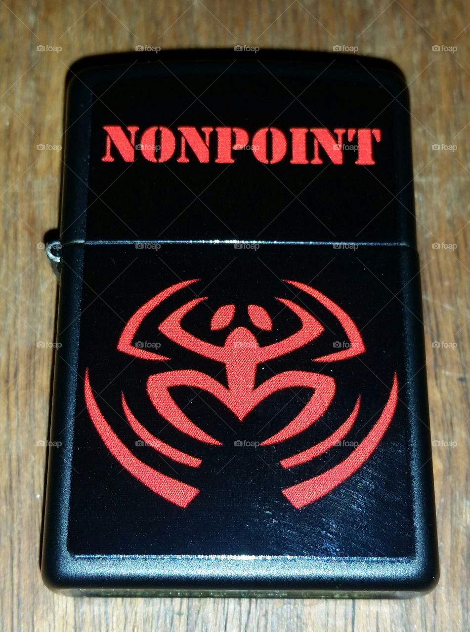 one of a kind Nonpoint Zippo