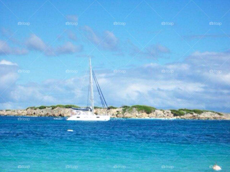 Boat . Saint Maarten 