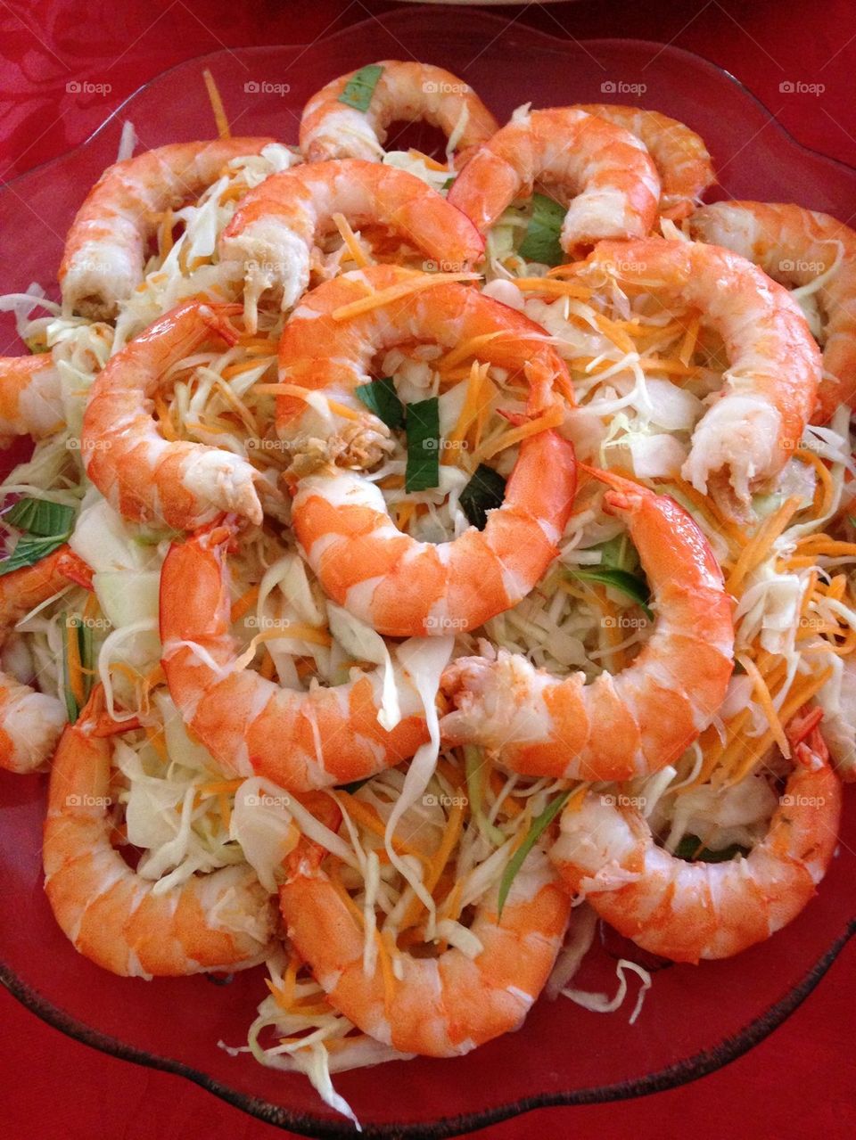 Prawn salad