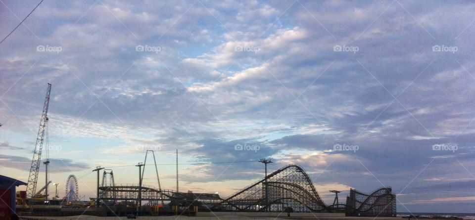 Abandoned Rollercoaster