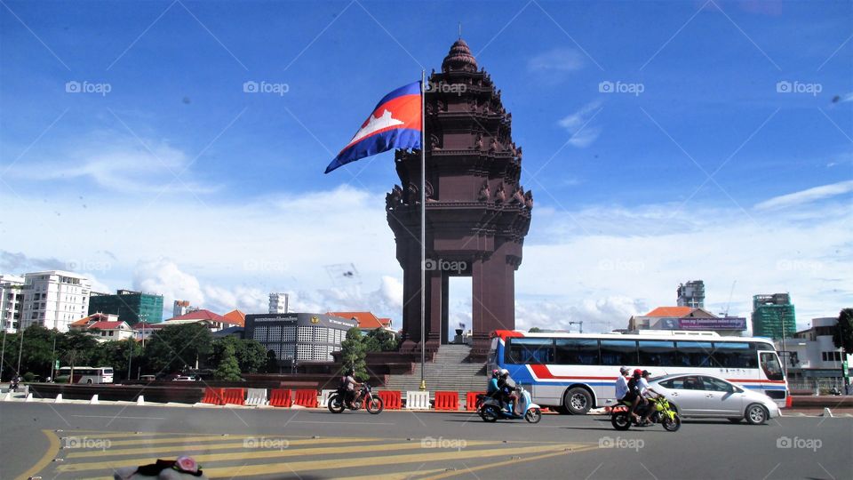 Cambodia's independence monument