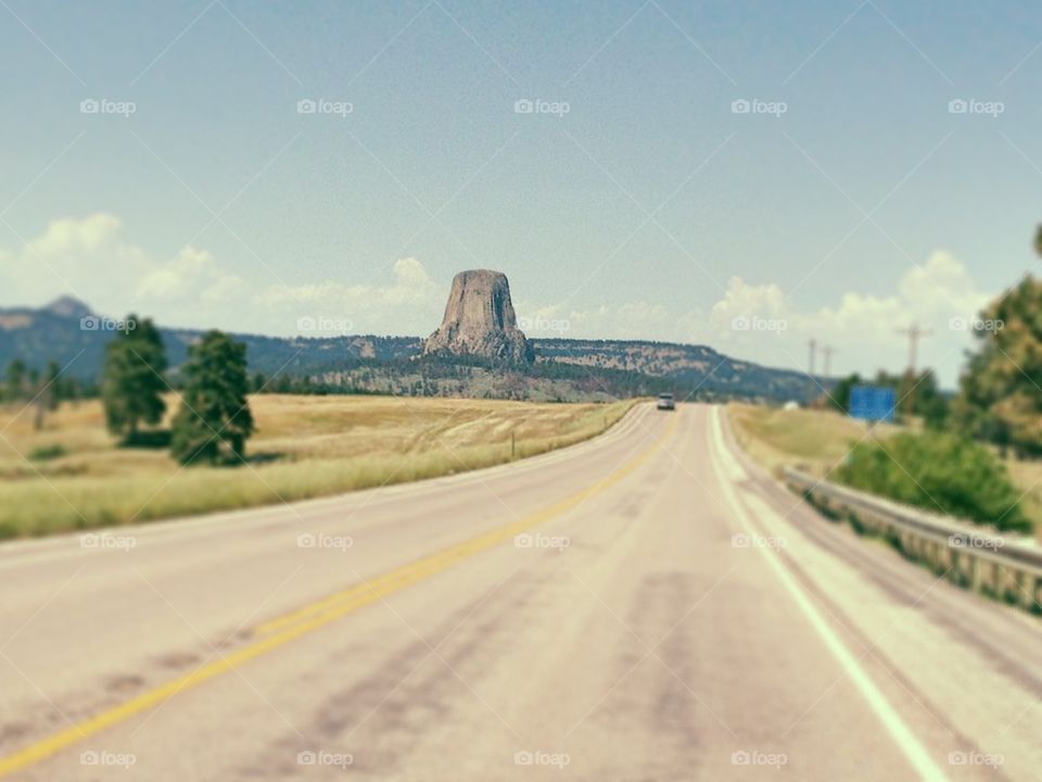 Long Road to Devils Tower