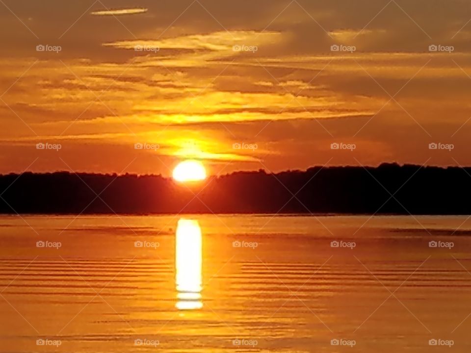 Cowan lake sunset 8