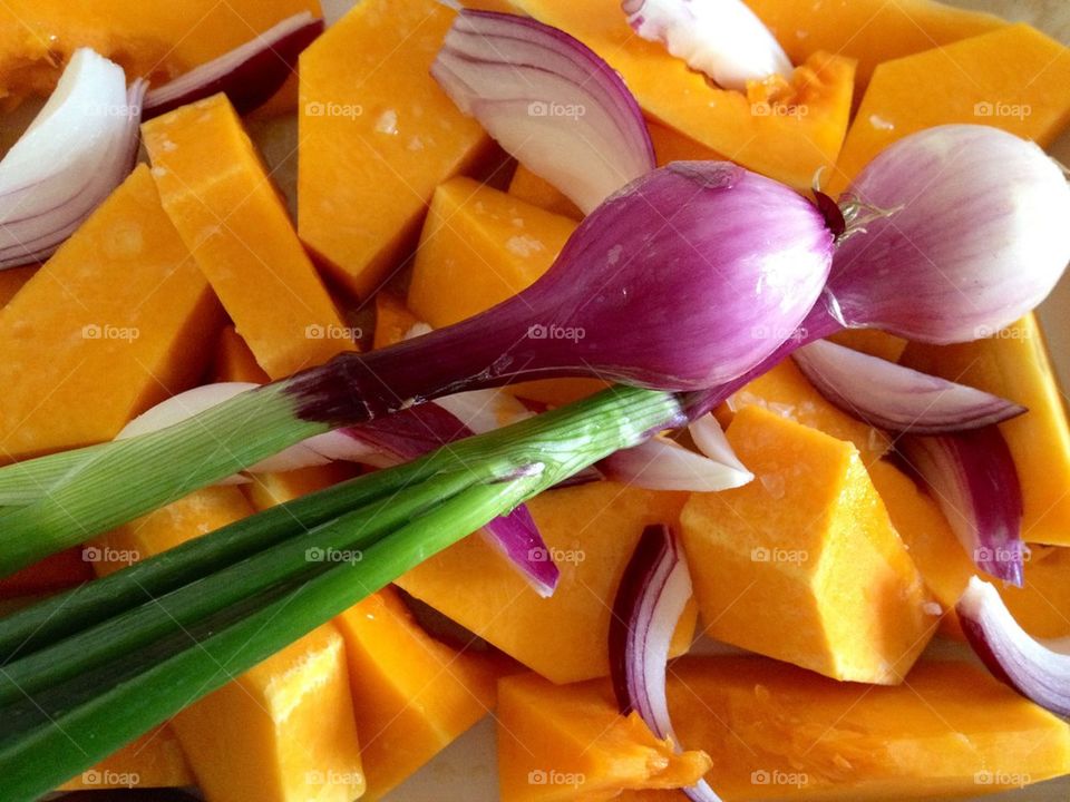 Preparing dinner