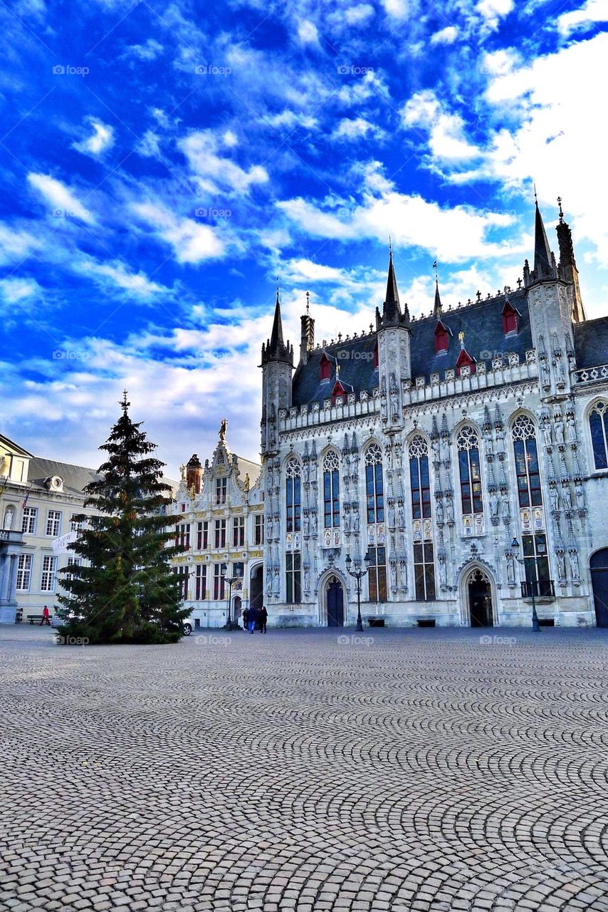 Christmas tree Brugge