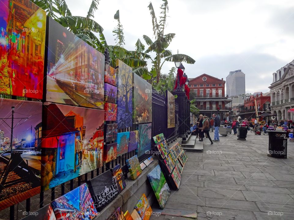 Art gallery in New Orleans 