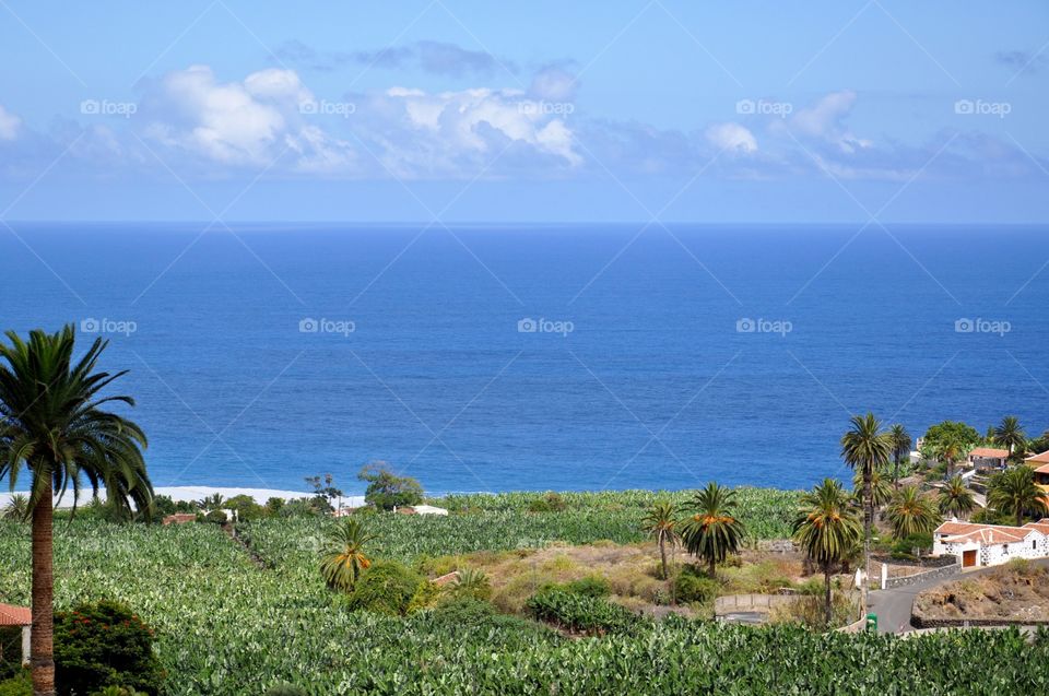 Atlantic Ocean Tenerife view 