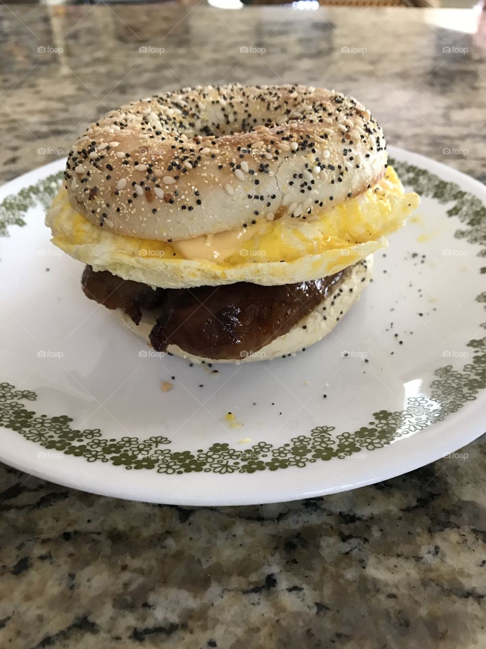 Sausage and Egg sandwich 