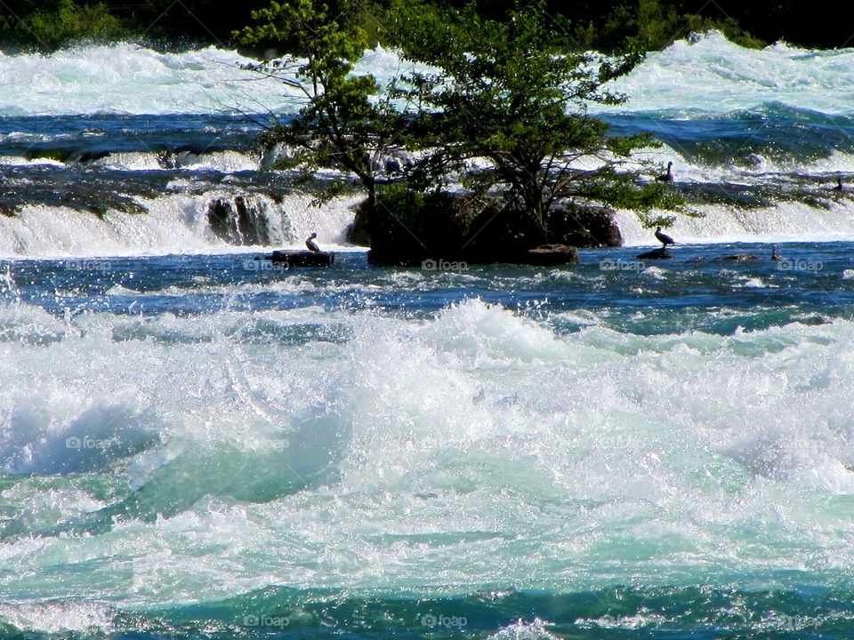 A view from Three Sisters Islands - Niagara Falls, New York 